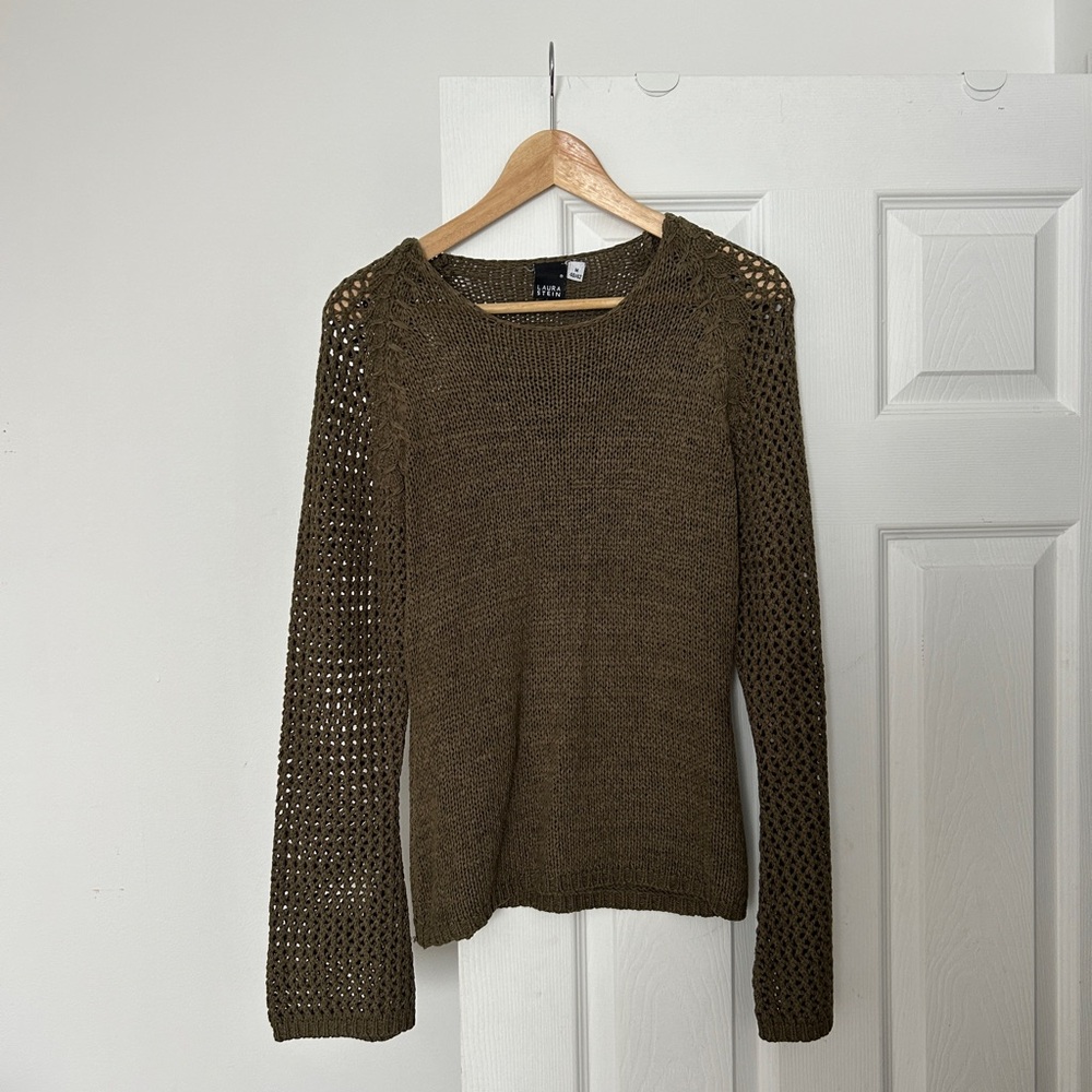 Vintage Women's Olive Sweater